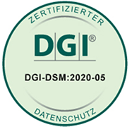 Gütesiegel DGI Deutsche Gesellschaft für Informationssicherheit AG