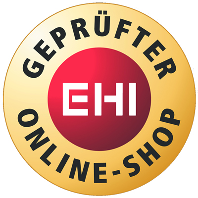 Gütesiegel EuroLabel Deutschland EHI geprüfter Online-Shop