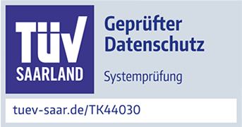 Gütesiegel TÜV Saarland