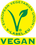 Label für vegange Lebensmittel