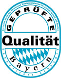 Logo "Geprüfte Qualität Bayern"