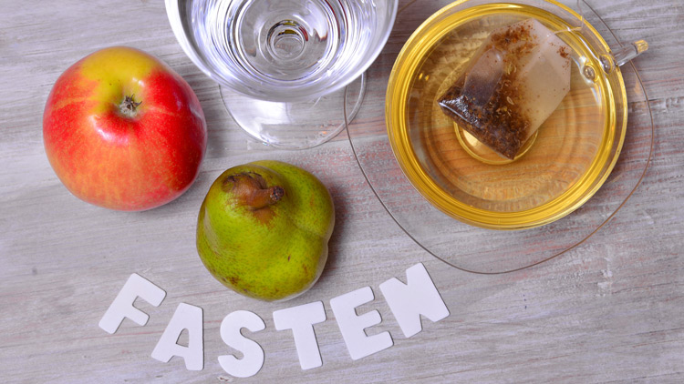 Obst, Wasser und tee, Copyright Panthermedia