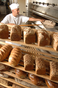 Bild: Brot wird gebacken