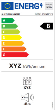 EU-Energielabel für Weinlagerschränke